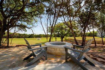 Exterior Lounges with Fire Pits